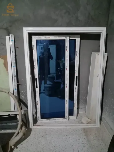 fenêtre complète en aluminium neuve