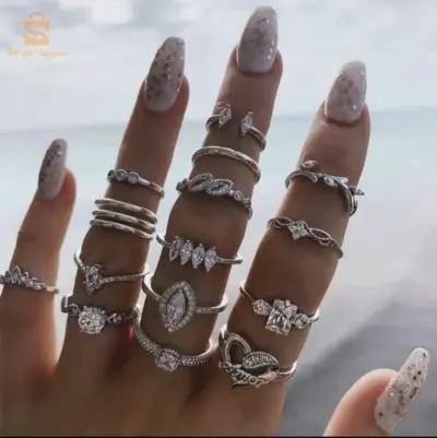 15 bagues classe❤️❤️❤️