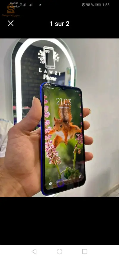 Redmi 9i bon état fih karo mkasr chwya