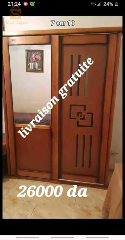 de différents meuble