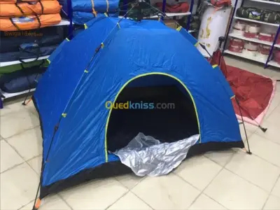 Tente camping automatique 6 places