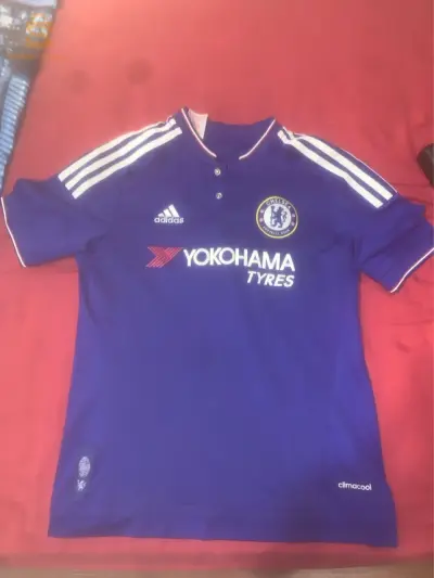 VINTAGE TRÉS RARE MAILLOT CHELSEA FC 2015/16 ORIGINAL CHARIH MSTAMPHORD BRIDGE TAILLE XS JDIIID