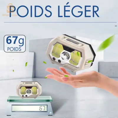 مصباح أمامي LED عالمي مع 3 عدسات للدراجات والدراجات النارية$👍