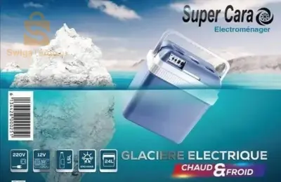 Glacière Eléctrique 12V+220V super cara$🤍🤍
