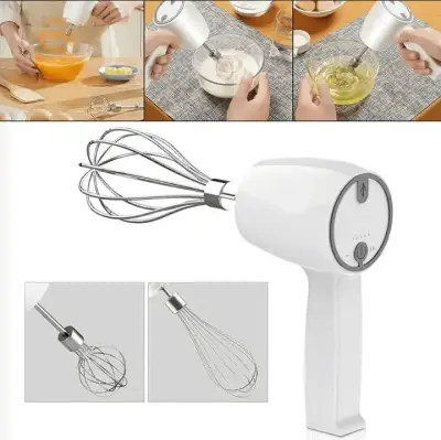 Mélangeur électrique à main sans fil 5 vitesses Rechargeable par USB