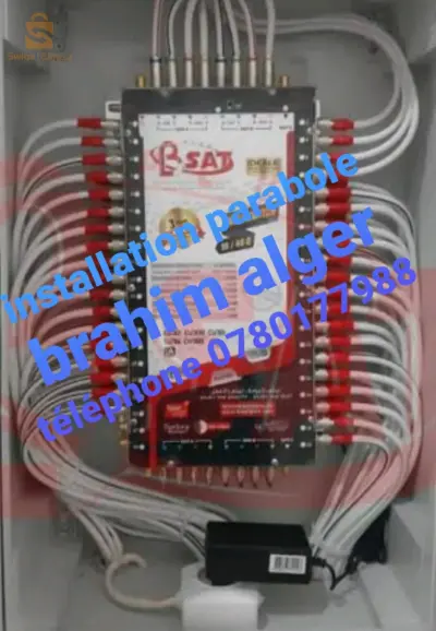 installation parabole
