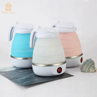 Bouilloire électrique pliable, portable et pliable de voyage – 600 ml