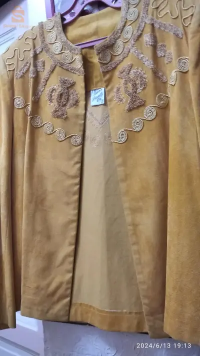 veste dain porter 2 fois
