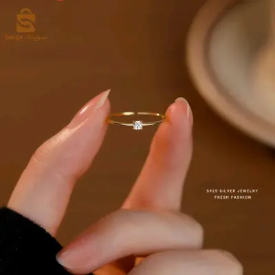 bague silver  très simple 💛