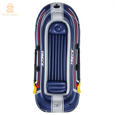 Bestway BW6 bateau gonflable radeau en caoutchouc Hydro-Force Treck X3 307cm x 126cm 61110