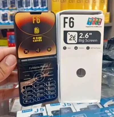 Téléphone flip F6