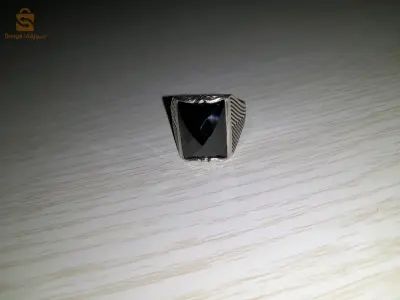 خاتم فضة رجال اصلي عيار 925