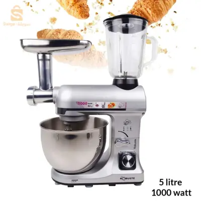 ROBUSTE RPM37 Robot pétrin 5 litre 1000 watt 3en1$🤍🤍
