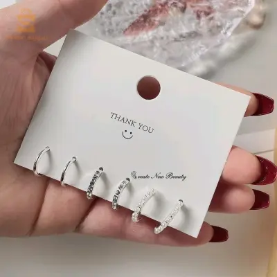boucles d'oreilles très simples ❤️❤️❤️