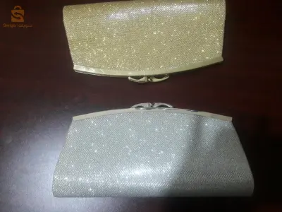 Pochette doré et argent