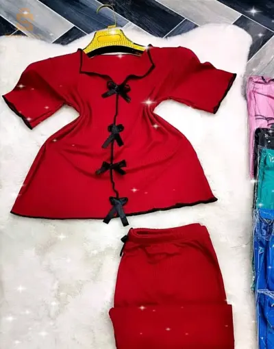 بيجامة قوة تتحفك وتبين جمالك 😍