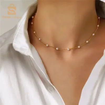 Collier en perles 💗