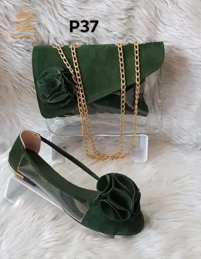 Balghine et pochette turque