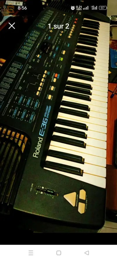 Clavier. Korg E36 occidental. Presque neuve 0776.76.35.72