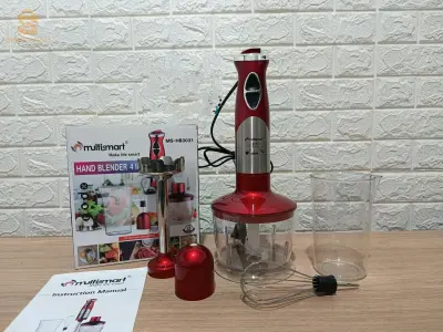 Robot 4en1 marque multismart couleur rouge