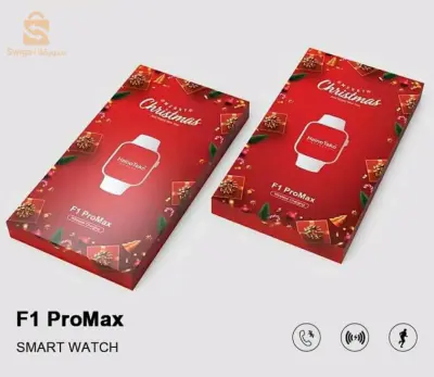 ساعة هاينو تيكو الخاصة بعيد الميلاد F1 ProMax الذكية