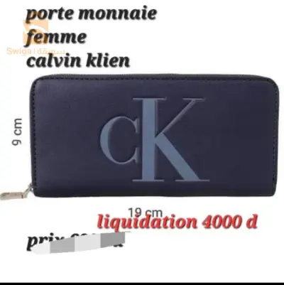 sac à dos fille et portefeuille femme calvin klien