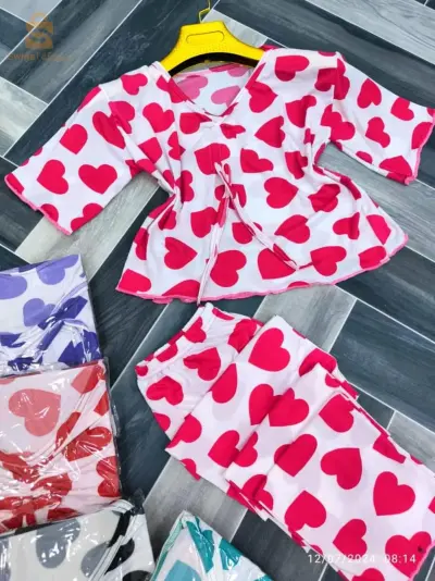 بيجامة حلوة ❤️  بسومة حلوة ❤️