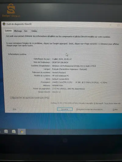 hp 630 i3