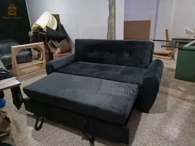 3 place convertible et la couleur de tissu à ton choix