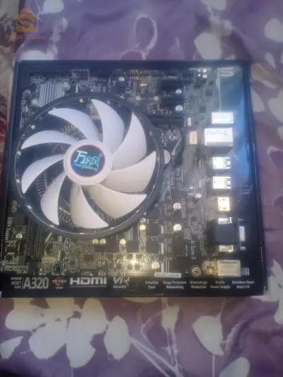 kit ryzen 3 3200 g ram 16 GB carte mere Asus a320 mk PSU 350 w