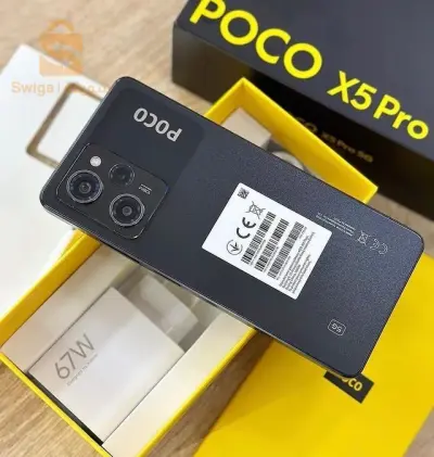 poco x5pro 8/256 ماشي 8 شهر