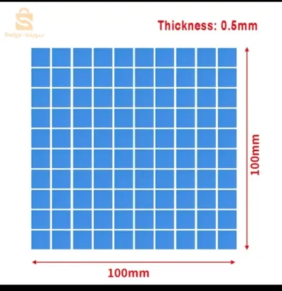 thermal pads - وسادة حرارية لكرت الشاشة