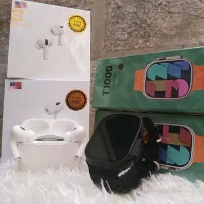 Airpods pro 2 + SmartWatch t1000 ultra
