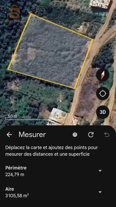 terrain à louer à meghra Béjaïa numéro de téléphone 0549067731