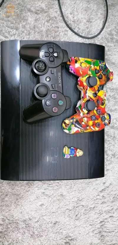 Play 3 mdifa m3aha 3 manette +volent