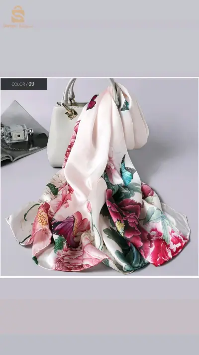 foulards luxueux en pure soie