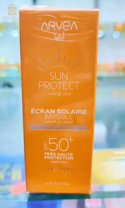 Arvea ècran solaire invisible sun protect