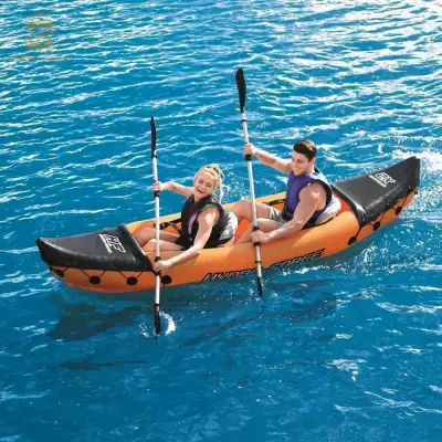 Kayak bestway 65077 Gonflable 2 Personnes Avec 2 Pagaies Lite Rapid X2 Hydro-Force