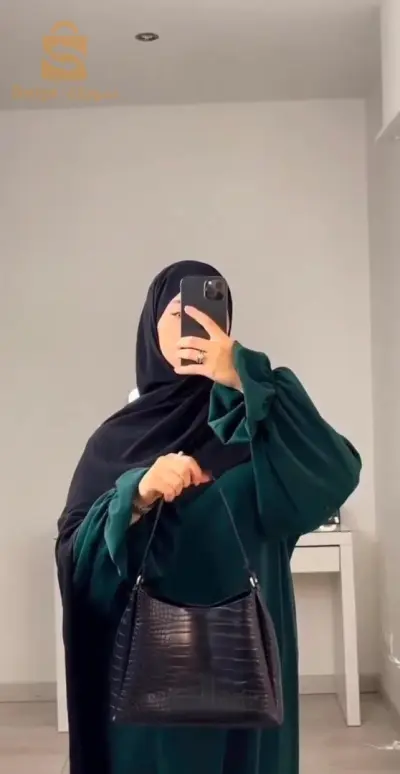 حجاب بتفاصيل ونوعية قماش رائعة