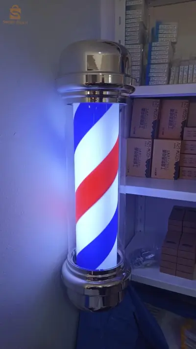 boule décoratif rotatif salon de coiffure 💈💈