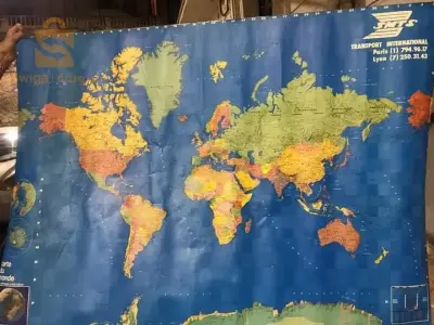 CARTE DU MONDE RECTA FOLDEX