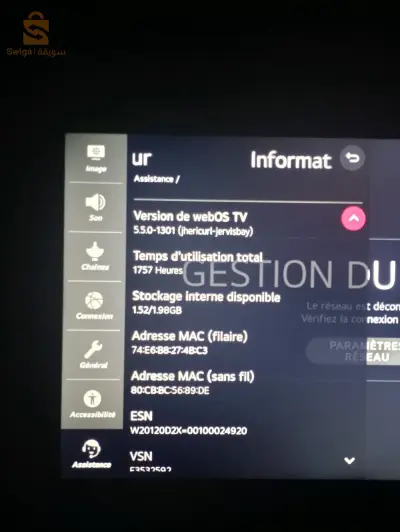 tv stream 43 WebOS