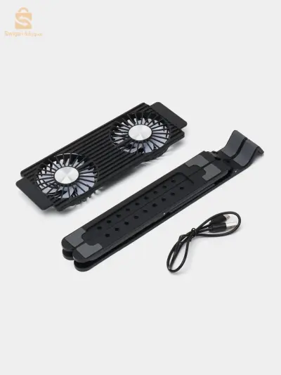 Support pour ordinateur portable avec refroidissement