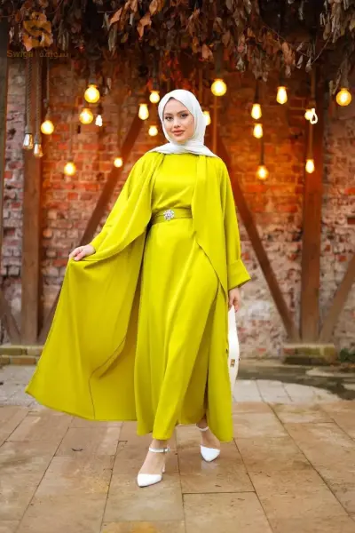 Abaya Ensemble 3 pièces