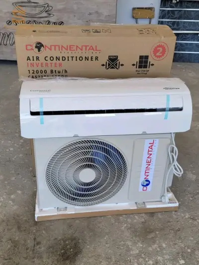 متوفر براد CONTINENTAL  INVERTER  
✅️Climatiseur Continental 12000 btu  
✅ Inverter  
✅ garantie 24 mois