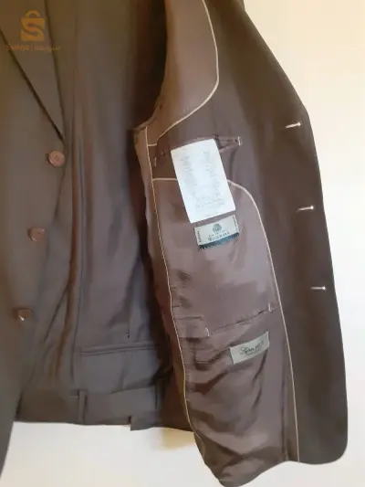costume homme marron taille 44
