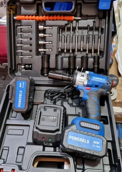 clé à choc boloneuse POWERBLUE 20V Accessoires $🤍🤍