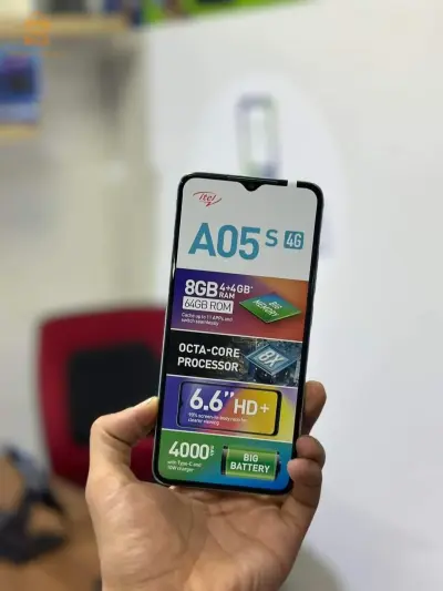 itel a05s smartphone