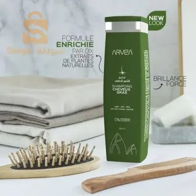 shampoing cheveux gras de arvea