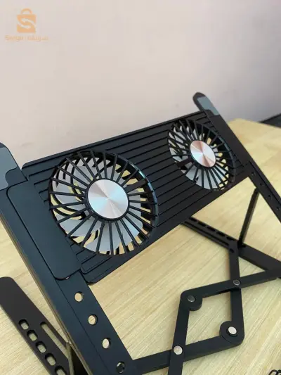 Support pour ordinateur portable avec refroidissement